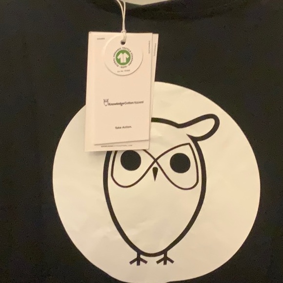 Knowledge Cotton Apparel sustainable organic Graphic Tee. NWT. - Picture 4 of 5